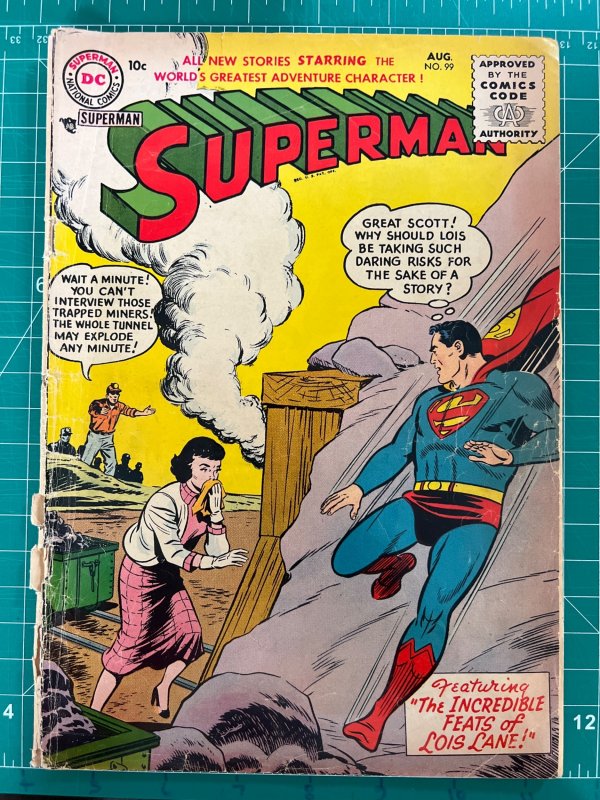 Superman #99 (1955) GD