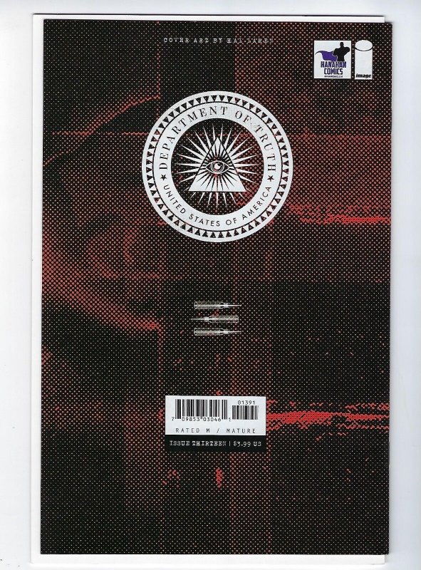 Department of Truth #13 Hal Laren Virgin Exclusive (2021) {NM}