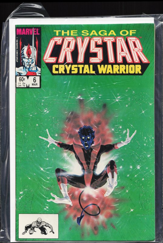 The Saga of Crystar, Crystal Warrior #6 (1984) Crystar