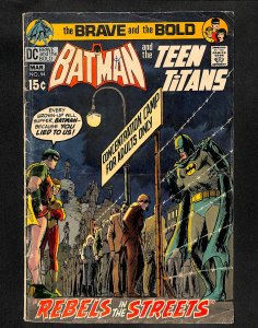 Brave And The Bold #94 Batman Teen Titans!