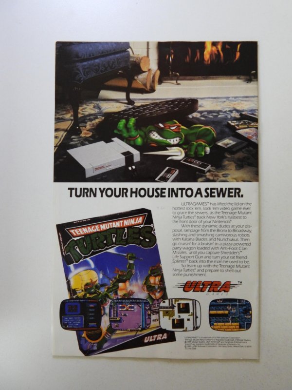 Teenage Mutant Ninja Turtles Adventures #22 (1991) VF condition