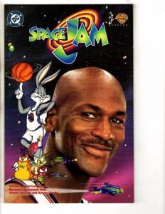 Space Jam NM DC Warner Brothers Graphic Novel Comic Book Michael Jordan Cov PP12