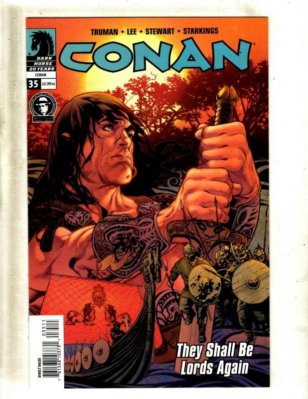 Lot of 12 Conan Dark Horse Comic Books #35 36 37 38 39 40 41 42 43 44 45 46 SM20