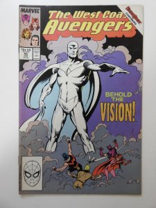 West Coast Avengers #45 Direct Edition (1989) VF+ Condition!