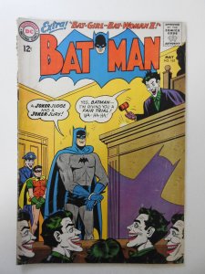 Batman #163 (1964) FR/GD  3 in spine split, centerfold detached, moisture stain
