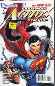 Action Comics #2 Variant Cover (2011) Superman