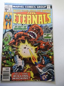 The Eternals #9 (1977) FN- Condition