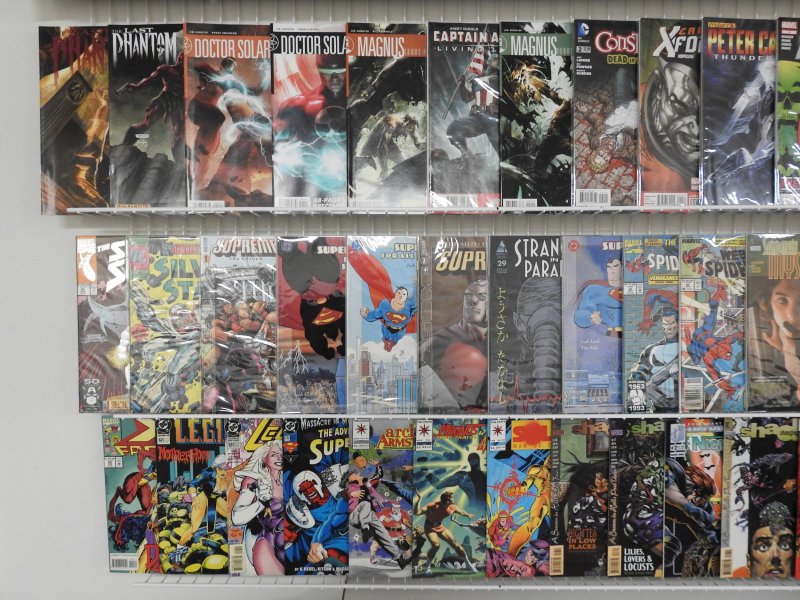Huge Lot 140+ Comics W/ Spider-Man, Captain America, Catwoman, +More! Avg VF- !