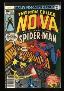 Nova #12 FN/VF 7.0 Spider-Man!