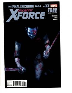 Lot Of 4 Uncanny X-Force Marvel Comic Books # 31 32 33 34 X-23 Wolverine MK6