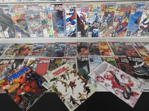 Huge Lot of 160+ Comics W/ Spiderman +More! Average VF- Condition!