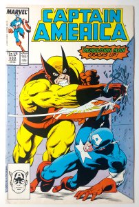 Captain America #330 (6.5, 1987) 1st team app of Night Shift