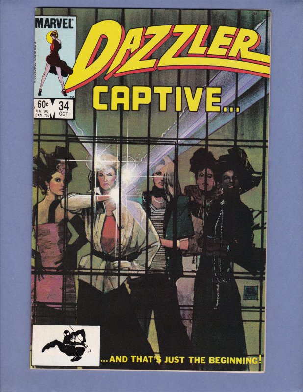 Dazzler #34 VF/NM Marvel 1984