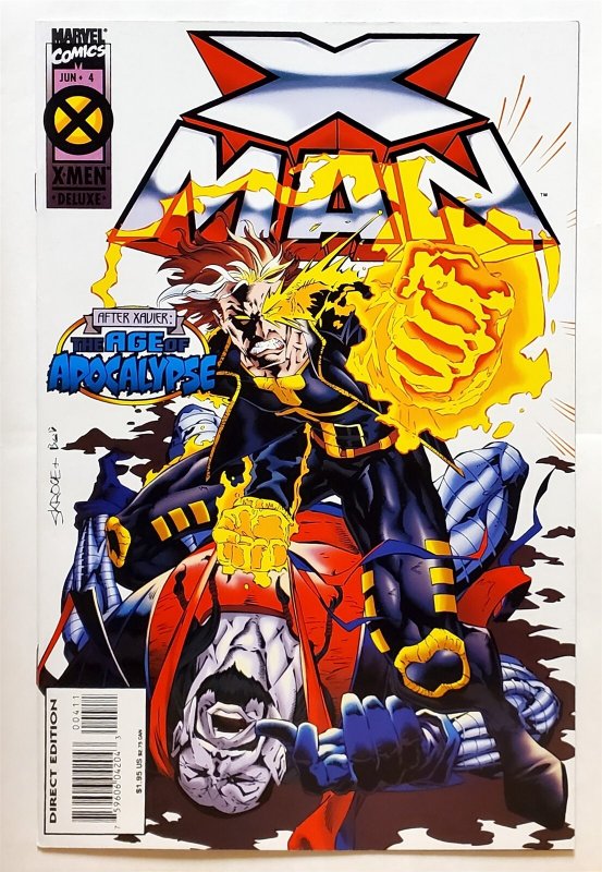 X-Man #4 (Jun 1995, Marvel) VF