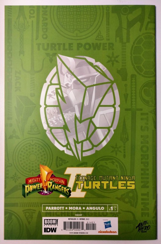 Mighty Morphin Power Rangers/Teenage Mutant Ninja Turtles II #1 (9.6, 2022) C...