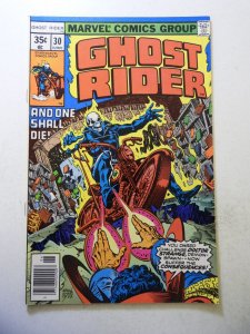Ghost Rider #30 (1978) VF Condition