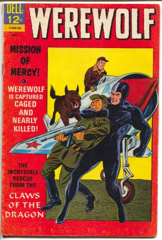 Werewolf #3  1967 - Dell  -VG - Comic Book