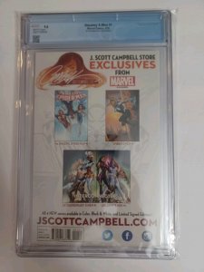 Uncanny X-Men #1 J Scott Campbell Sketch Variant - Rogue - 2016 - CGC 9.8