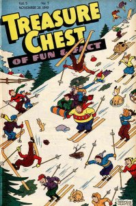 Treasure Chest of Fun and Fact #73 VF ; George A. Pflaum | vol 5 #7 November 194