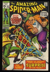 Amazing Spider-Man #85 FN- 5.5 Kingpin Appearance! Stan Lee!