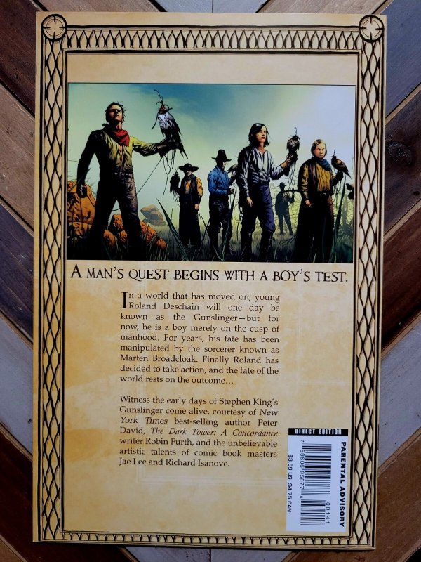 DARK TOWER: Gunslinger Born #1 (Marvel 2007) Quesada 1:25 Variant 9.0 VF/NM