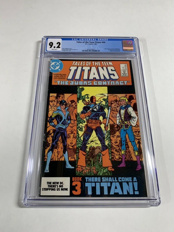 Tales Of The Teen Titans 44 Cgc 9.2 White Pages 1st Nightwing Dc Comics