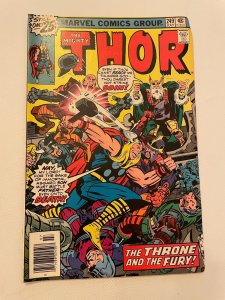 The Mighty Thor # 249 FN Marvel Comic Book Loki Sif Asgard Odin 30 LI2