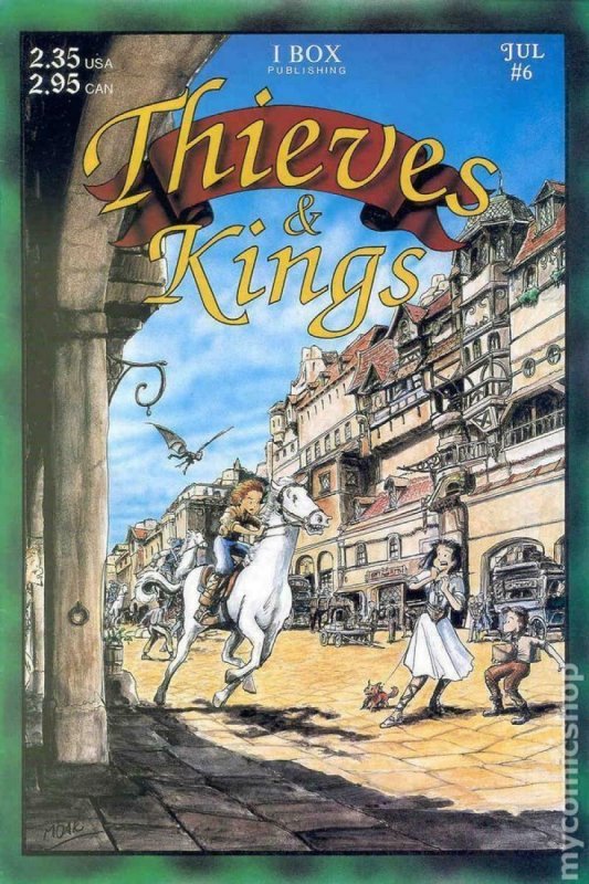 THIEVES & KINGS #6, VF/NM, Mark Oakley, 1st, I Box, Independent, 1994 1995