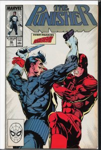 The Punisher #10 Newsstand Edition (1988) Punisher