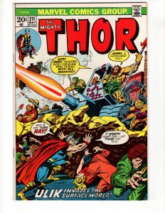 Thor #2119 (8.5-9.0) ULIK INVADES THE SURFACE WORLD! Bronze Cassic !!!  / ID#168