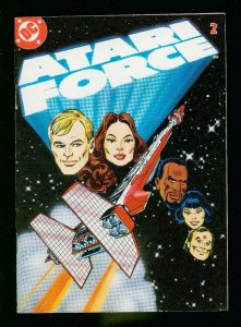 ATARI FORCE #2 1982- DC DIGEST SIZE COMIC- HIGH GRADE VF/NM