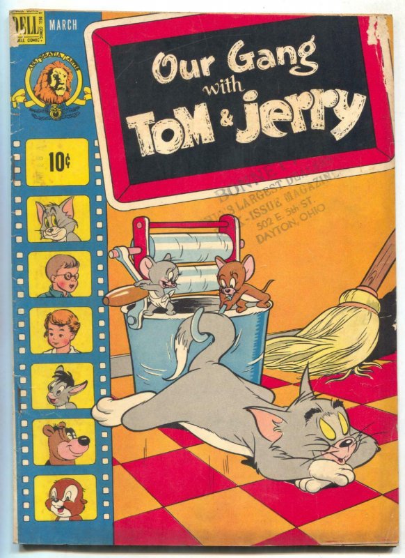 Our Gang Comics #56 1949- Tom & Jerry- Golden Age VG- 