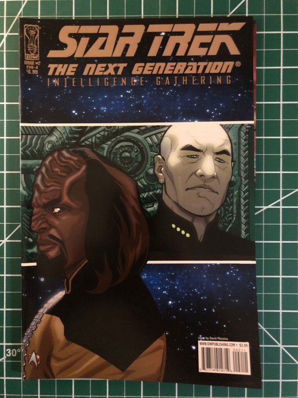 Star Trek: The Next Generation: Intelligence Gathering #1A, 1B, 2A, 2B (2008)