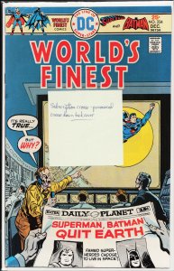 World's Finest Comics #234 (1975) Superman and Batman