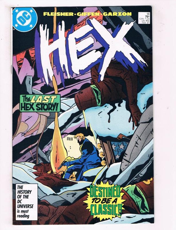 Hex #18 FN DC Comics Comic Book Fleisher Jonah Hex Feb 1987 Western DE39 AD12