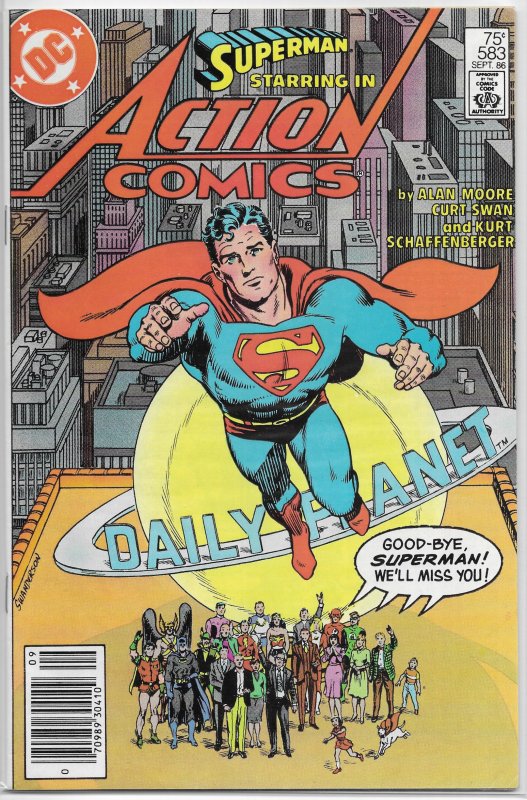 Action Comics   vol. 1   #583 VG (Whatever Happened to the Man of Tomorrow?)