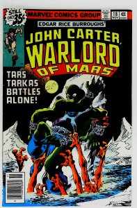 John Carter: Warlord of Mars (1977 series)  #18, VF (Actual scan)