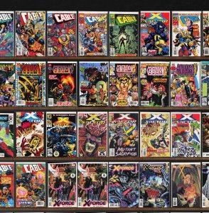 Huge Lot 150+ Comics with Cable, X-Force, The Uncanny X-Men & More!