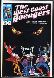 West Coast Avengers #5 (1986) West Coast Avengers / Avengers West Coast