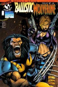 Ballistic (1995 series) Wolverine #1, NM- (Stock photo)