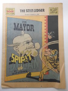 The Spirit #94 (1942) Newsprint Comic Insert Rare!