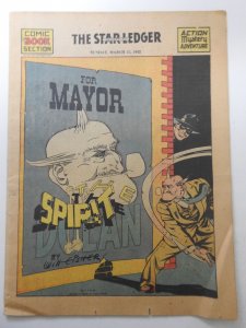 The Spirit #94 (1942) Newsprint Comic Insert Rare!