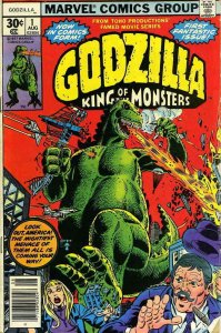 Godzilla #1 VF/NM; Marvel | save on shipping - details inside