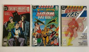 Secret Origins lot #1-50 + Specials 2nd Series DC 43 pieces 8.0 VF (1986-'90)