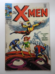 The X-Men #49 (1968) Awesome Steranko Cover! Sharp VG Cover!