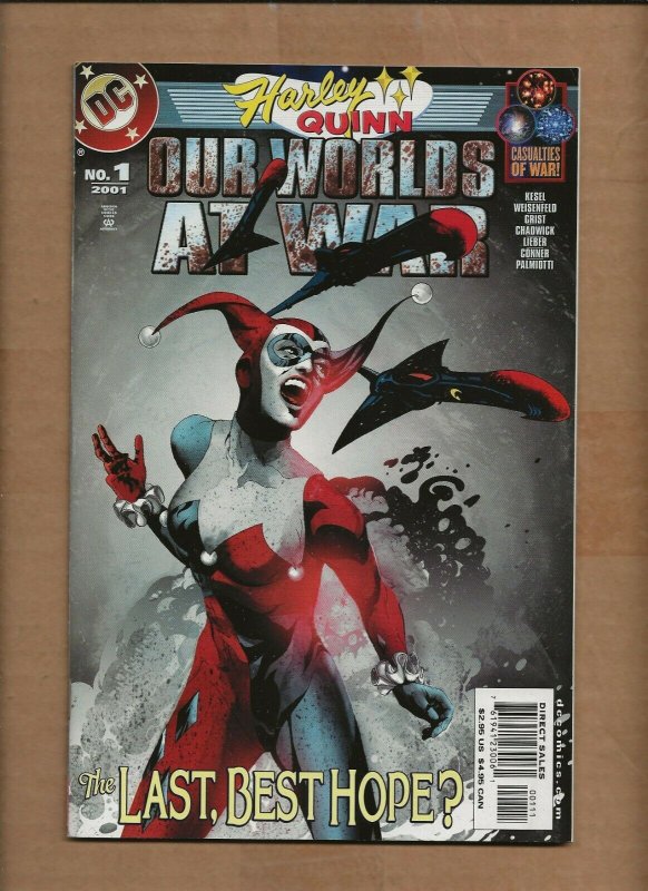 HARLEY QUINN OUR WORLDS AT WAR  #1 ONE SHOT JAE LEE COVER DC 