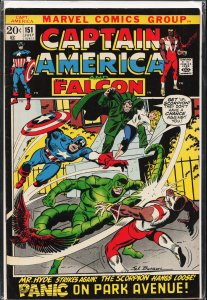 Captain America #151 (1972) Captain America and the Falcon
