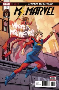 Ms Marvel #28 Comic Book 2018 Legacy - Marvel