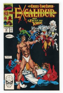 Excalibur #19 (1988 v1) Chris Claremont Captain Britain NM-