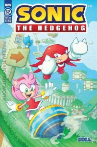 Sonic the Hedgehog (IDW) #62A VF/NM ; IDW | Knuckles